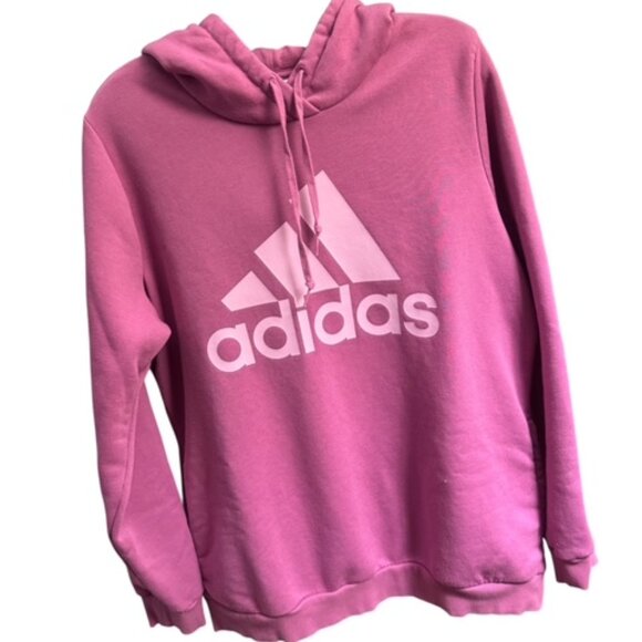 adidas Tops - Adidas Logo HOODIE Women's Size 1X Raspberry